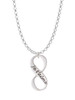 Je T'aime Infinity Sign Charm Necklace