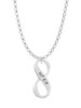 Matthew 6:9 Infinity Sign Charm Necklace