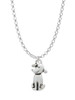 2-D Dog Charm Necklace
