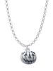 Small Jack O'Lantern with Stem Charm Necklace