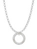 Abuela Eternity Ring Charm Necklace