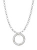 Niece Eternity Ring Charm Necklace