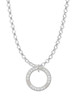 Friends Eternity Ring Charm Necklace