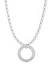 Always My Mother Eternity Ring Charm Necklace