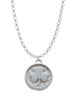 Shamrock - Round Seal Charm Necklace