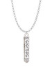 Sisters Best Friends Forever Bar Charm Necklace