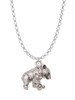 Panda with Baby Charm Necklace