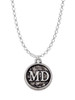 Doctor Caduceus Seal - MD Charm Necklace