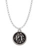 Physical Therapist Caduceus Seal - PT Charm Necklace