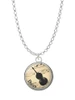 Domed Music - Bass Charm Necklace