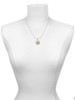 Domed Music - Trumpet Charm Necklace