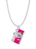 Pink Camera Charm Necklace
