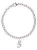 Number - 5 - Charm Bracelet