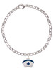 Nurse Hat with Blue Cross Charm Bracelet