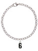 Black Number - 6 Charm Bracelet