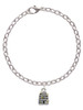 Small Beehive with 4 Bees Charm Bracelet