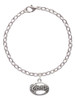 Oval with Music Notes Charm Bracelet