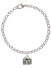 Small Antiqued Present Charm Bracelet