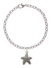 Antiqued Starfish Charm Bracelet