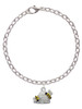 Beehive with 2 Bumble Bees Charm Bracelet