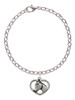 Heart with Horse Head Charm Bracelet