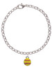 Mini Softball - Two Sided - Charm Bracelet