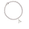 Large Greek Letter - Alpha - Charm Bracelet