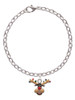 Reindeer with Christmas Lights Charm Bracelet