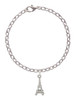 3-D Eiffel Tower Charm Bracelet