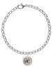 Disc 1/2'' - Symbol - At Sign - @ - Charm Bracelet