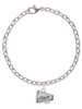 Cheer Megaphone with AB Crystal Charm Bracelet