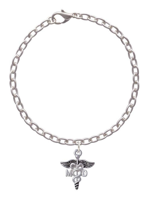 Caduceus - MD Charm Bracelet