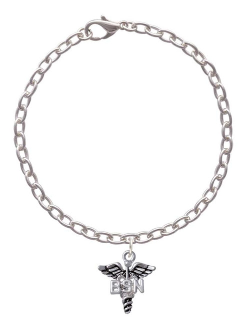 Caduceus - BSN Charm Bracelet