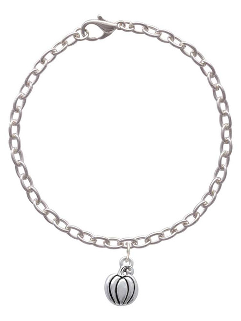 Small Pumpkin Charm Bracelet