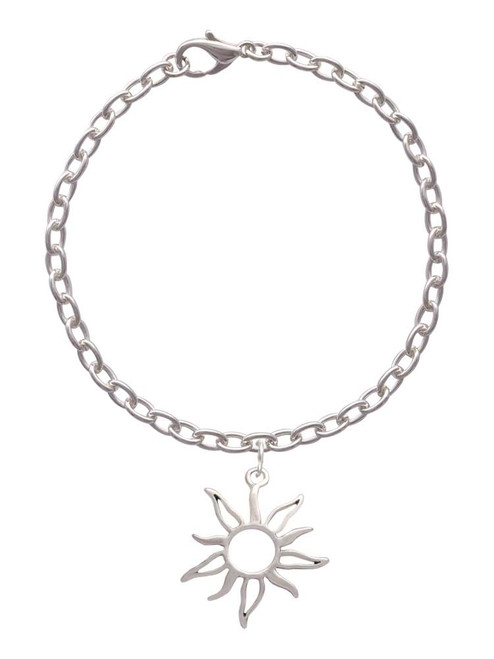 Open Design Sun Charm Bracelet