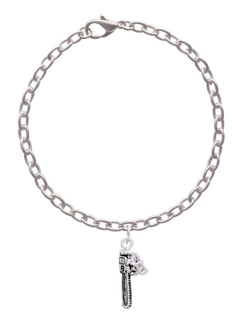 Chainsaw Charm Bracelet
