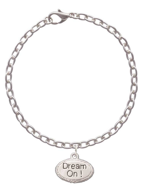 Dream On Oval Charm Bracelet