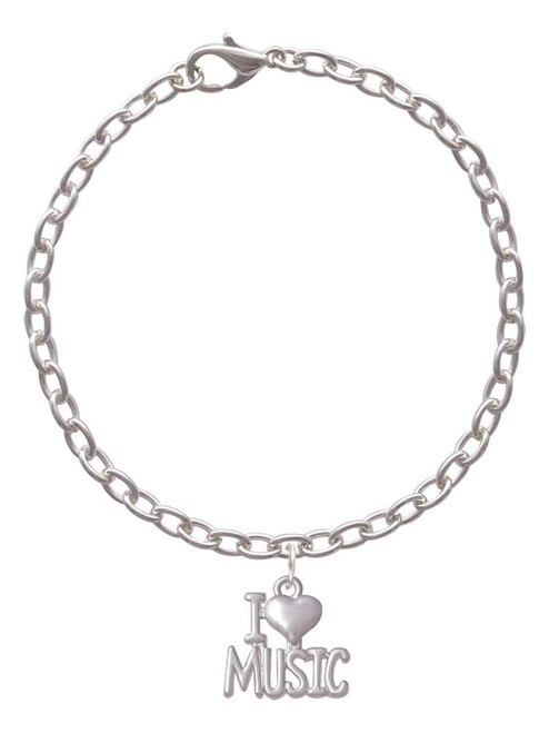 I 'Heart' Music Charm Bracelet