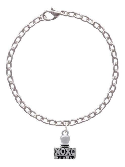 XOXO Stamp Charm Bracelet