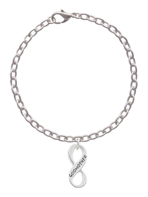 Godmother Infinity Sign Charm Bracelet