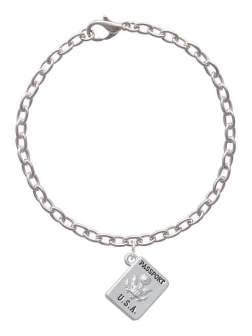 U.S. Passport Charm Bracelet