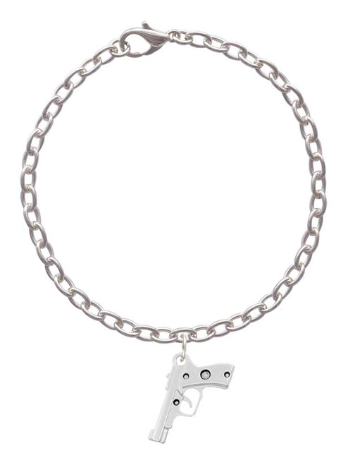 9mm Handgun Charm Bracelet