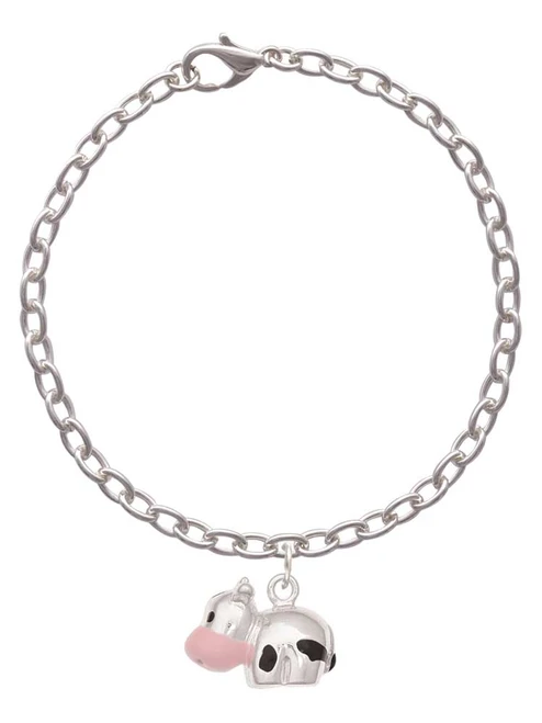 Spotted Cow Charm Bracelet