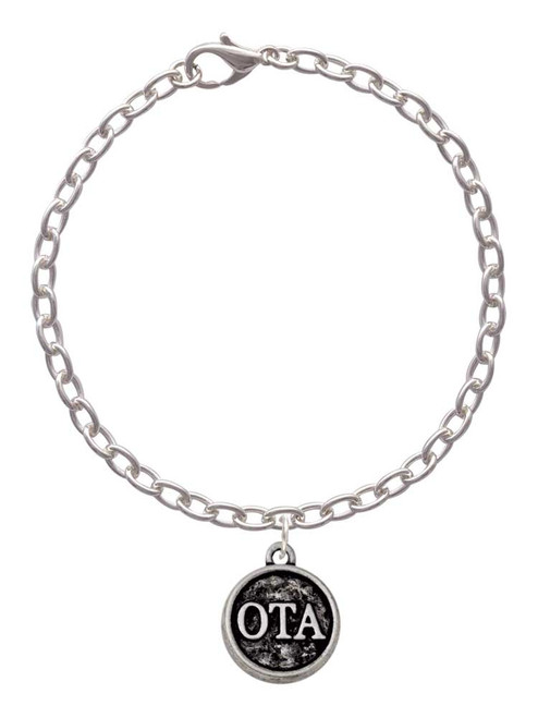 Occupational Therapist Caduceus Seal - OTA Charm Bracelet