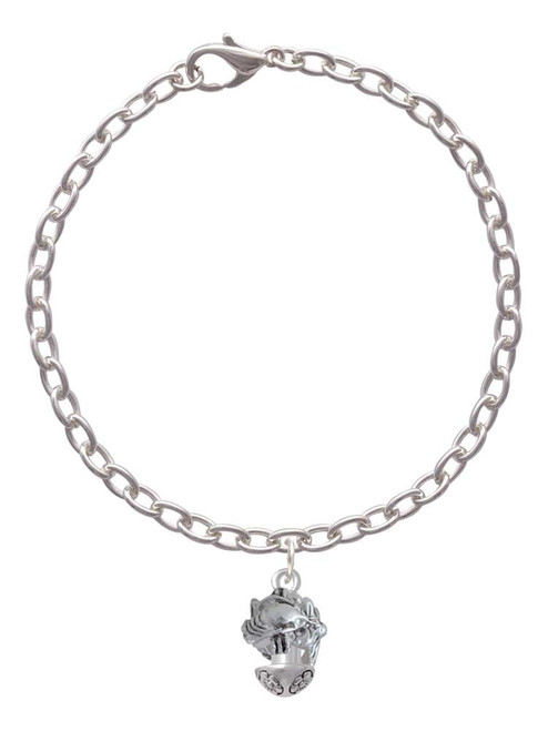 Mermaid & Lobster Spinner Charm Bracelet