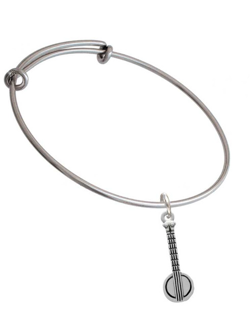 Banjo Charm Bangle Bracelet