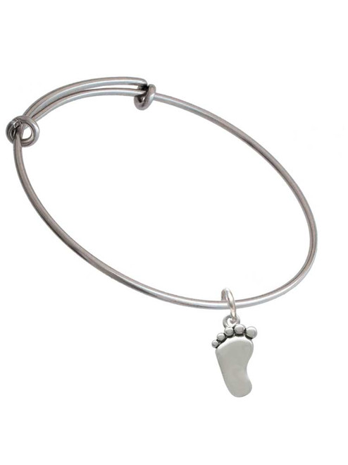 Foot Charm Bangle Bracelet