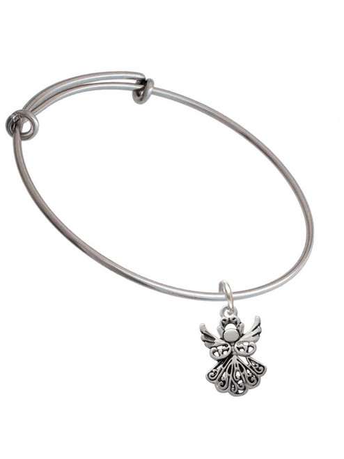 Angel Charm Bangle Bracelet
