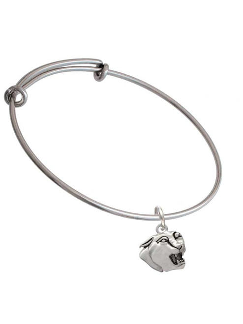 Small Panther - Mascot Charm Bangle Bracelet