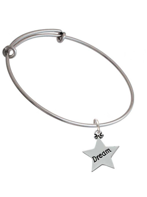 Dream Star Charm Bangle Bracelet